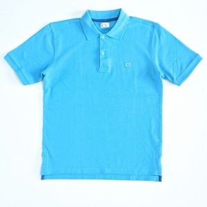 Camicissima Milan Italy Basic Cotton Turquoise Short Sleeve Polo NWOT